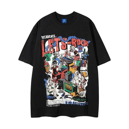 売れ筋 早い者勝ち 絶対流行 カジュアル 2色選択 Tシャツ<F-11524>