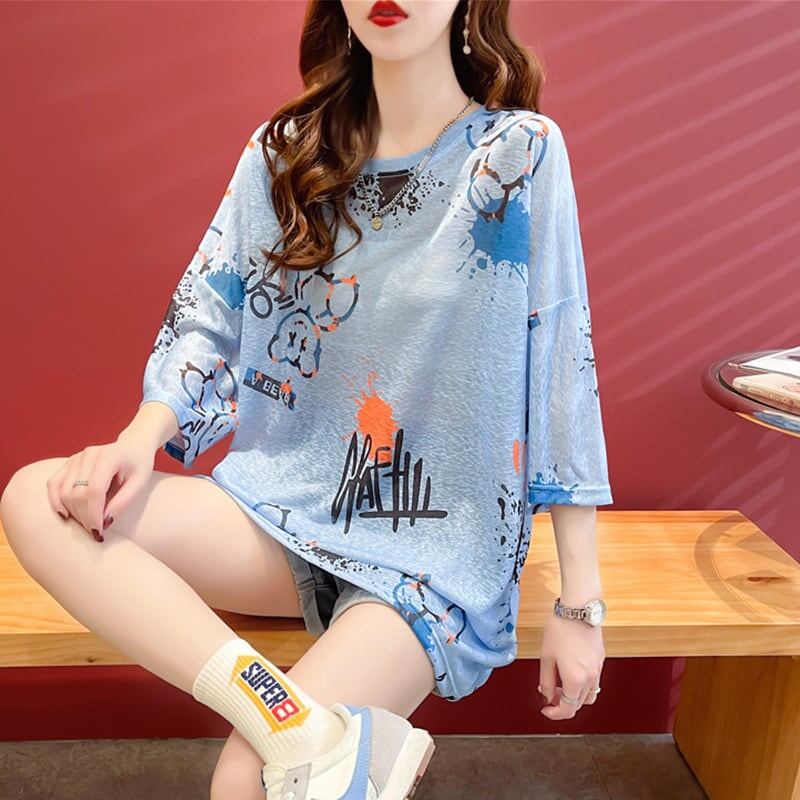 おすすめ ラウンドネック ファッション 半袖 Tシャツ ＜F-8639＞