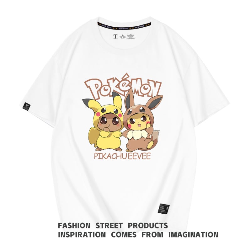 肌触りよい 男女兼用 カジュアル プリント Tシャツ F-13360