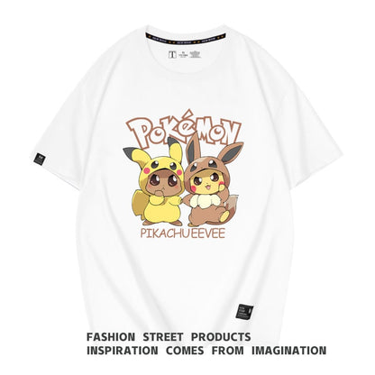 肌触りよい 男女兼用 カジュアル プリント Tシャツ F-13360