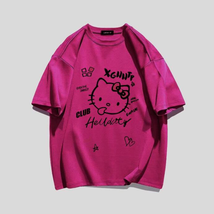男女兼用 新作 カジュアル プリント Tシャツ F-13302