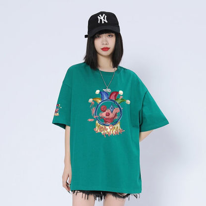 話題沸騰中   カジュアル 6色 半袖Tシャツ＜F-8164＞