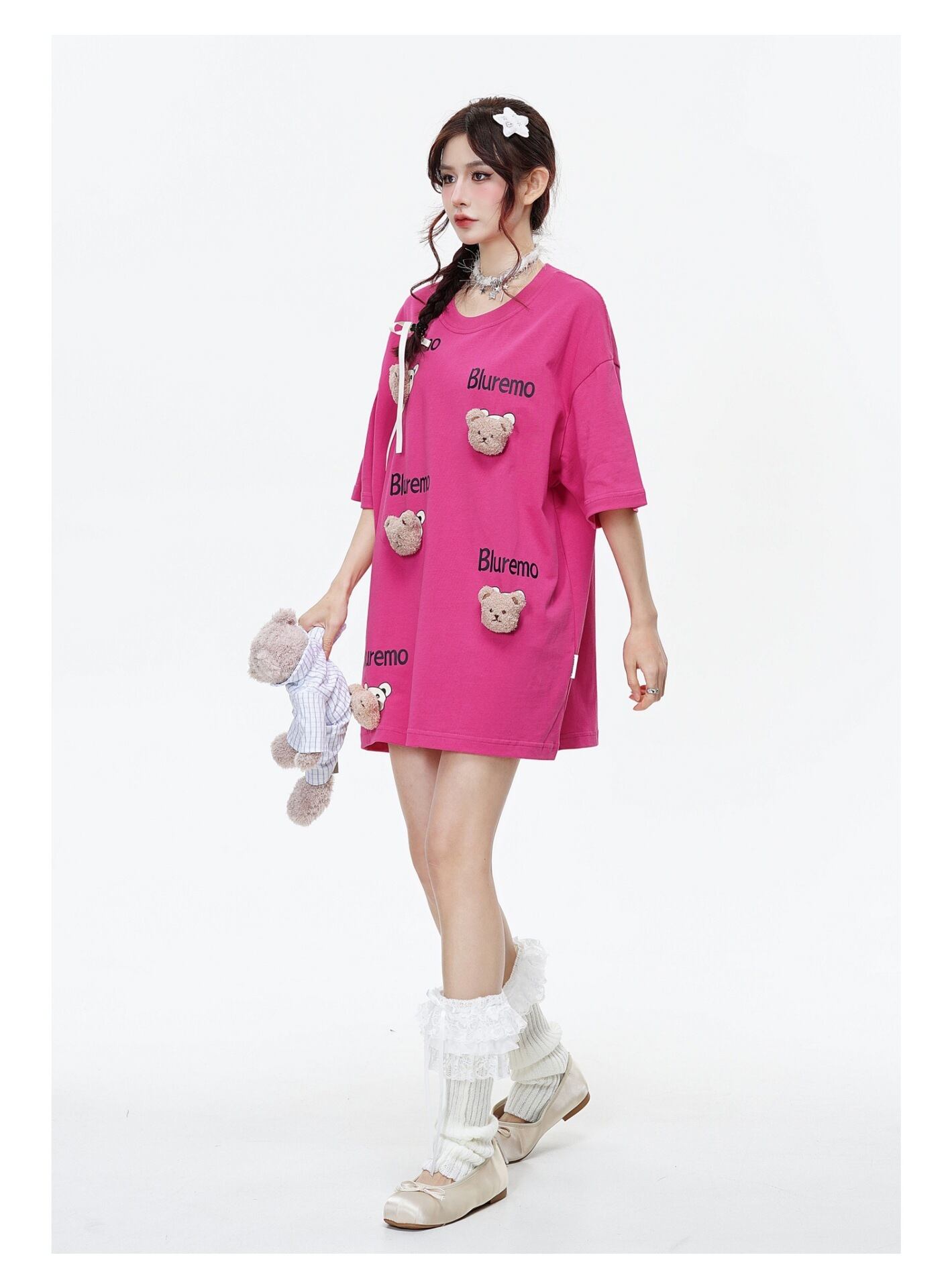 期間限定 ファッション 着回し力抜群 ゆったり 男女兼用 全3色 半袖Tシャツ＜F-9065＞