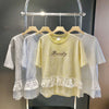 おすすめ 好感度UP 美人度アップ カジュアル 全4色 半袖 Tシャツ ＜F-11213＞