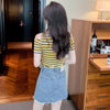 カジュアル   オシャレ度満点 Tシャツ カットソー＜F-3565＞