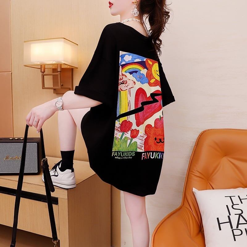 スタイリッシュ   一目惚れ Tシャツ カットソー＜F-3531＞