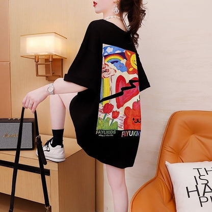 スタイリッシュ   一目惚れ Tシャツ カットソー＜F-3531＞