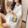 カジュアル 3色選択可 お洒落 ストライプ Tシャツ カットソー＜F-3068＞