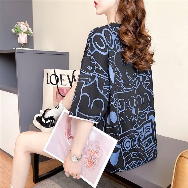 好感度満載   美感いっぱい Tシャツ カットソー＜F-3591＞