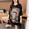 新作 特別デザイン アバンギャルド プリント全3色 半袖Tシャツ カットソー ＜F-8605＞