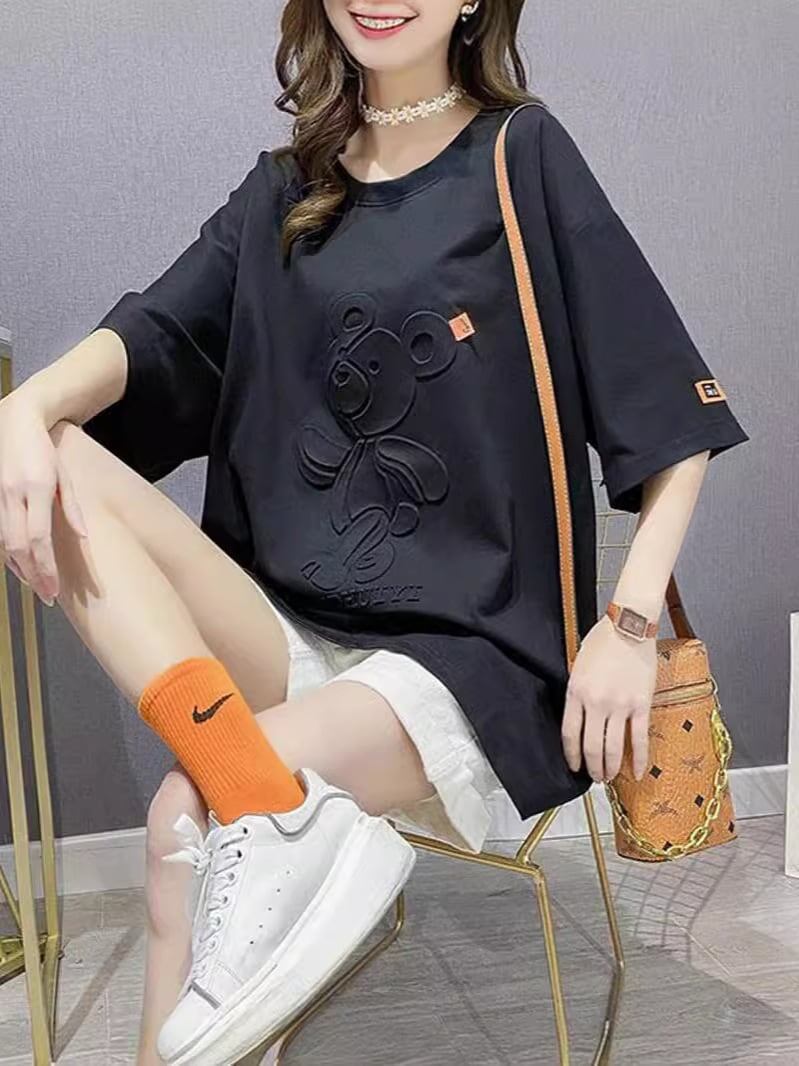 オシャレ度満点 カジュアル 上質 全5色 Tシャツ カットソー＜F-8457＞