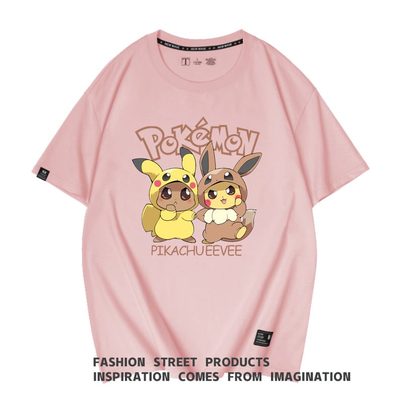 肌触りよい 男女兼用 カジュアル プリント Tシャツ F-13360