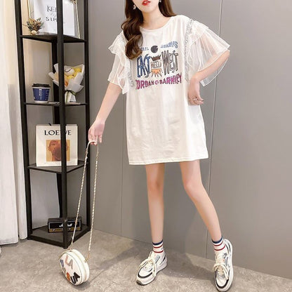 ルーズメッシュ超熱気半袖Tシャツ<F-3040>