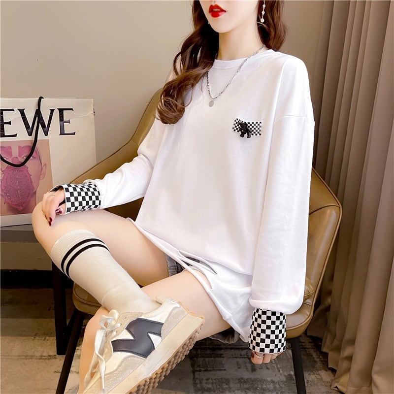 スタイリッシュ   一目惚れ Tシャツ カットソー＜F-3675＞