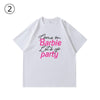 絶対流行 カジュアル 早い者勝ち ルーズ プリント全3色 2種選択可 男女兼用 半袖TシャツF-9030