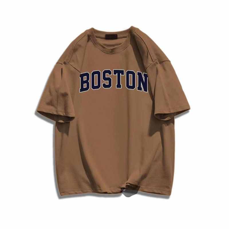 超人気 カジュアル 柔らかな肌触りで着心地も楽ちん アバンギャルド プリント 全6色 半袖 Tシャツ F-10996
