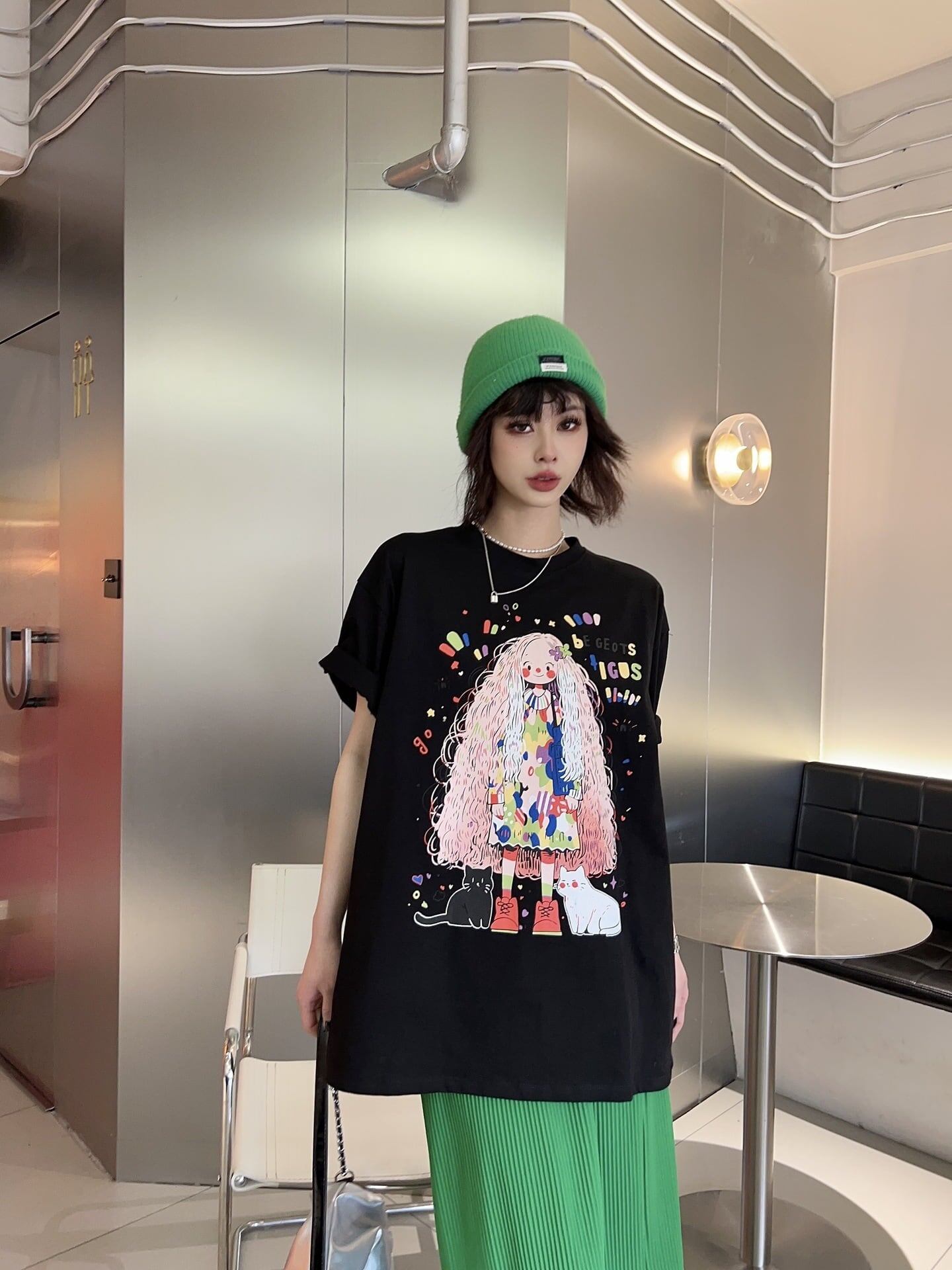 大人の定番   夏の新作 Tシャツ半袖<F-4896>