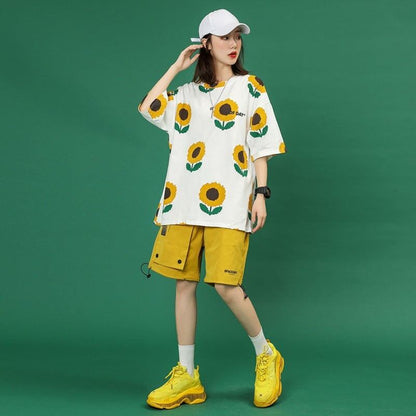 新商品   簡潔 半袖Ｔシャツⅹパンツセット<F-8071>