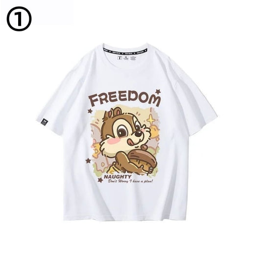 男女兼用 人気トレンド 快適 半袖 Tシャツ F-13287