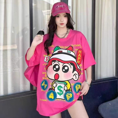 大人気 プリント 大人気 半袖 Tシャツ F-13283