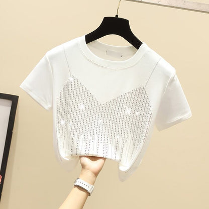 売り切れ必至 絶対流行 好感度UP 早い者勝ち カジュアル 2色選択 Tシャツ<F-11508>