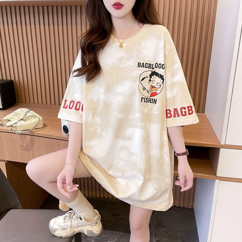 【半額！期間限定！！】超人気 プリント ロゴ ゆったり 3色 半袖Tシャツ＜F-8348＞