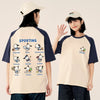 合わせやすい  着心地良い デザイン性抜群 全5色 半袖 Tシャツ F-13158