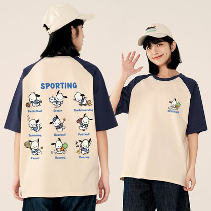 合わせやすい  着心地良い デザイン性抜群 全5色 半袖 Tシャツ F-13158