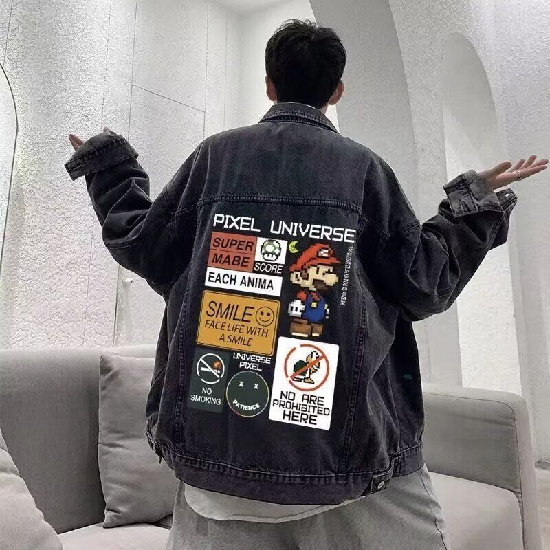 【半額！期間限定！！】絶対欲しい 好感度UP 元気いっぱい 全2色 デニム ジャケット<F-10888>