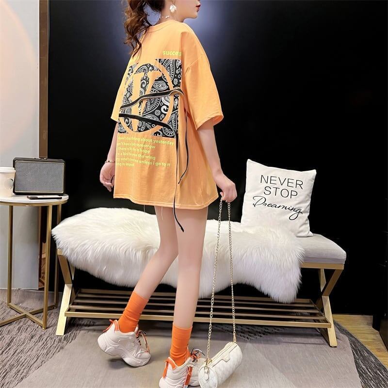 デザイン感   合わせやすい カットソー＜F-3055＞
