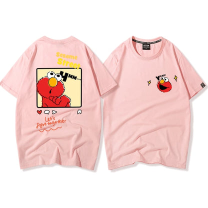 男女兼用 シンプル 着心地良い ゆったり Tシャツ F-13213