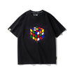 カジュアル プリント アバンギャルド 全7色 半袖 Tシャツ <F-11536>