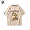 男女兼用 人気トレンド 快適 半袖 Tシャツ F-13287