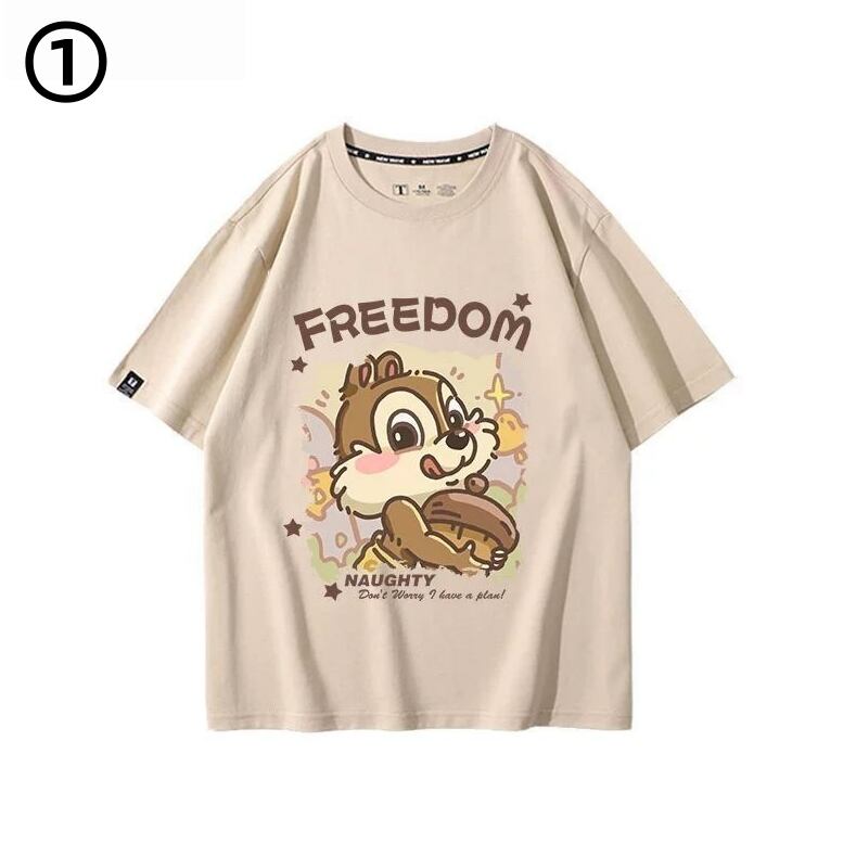 男女兼用 人気トレンド 快適 半袖 Tシャツ F-13287