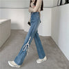 レトロ   スタイリッシュ ワイドパンツ＜F-2862＞