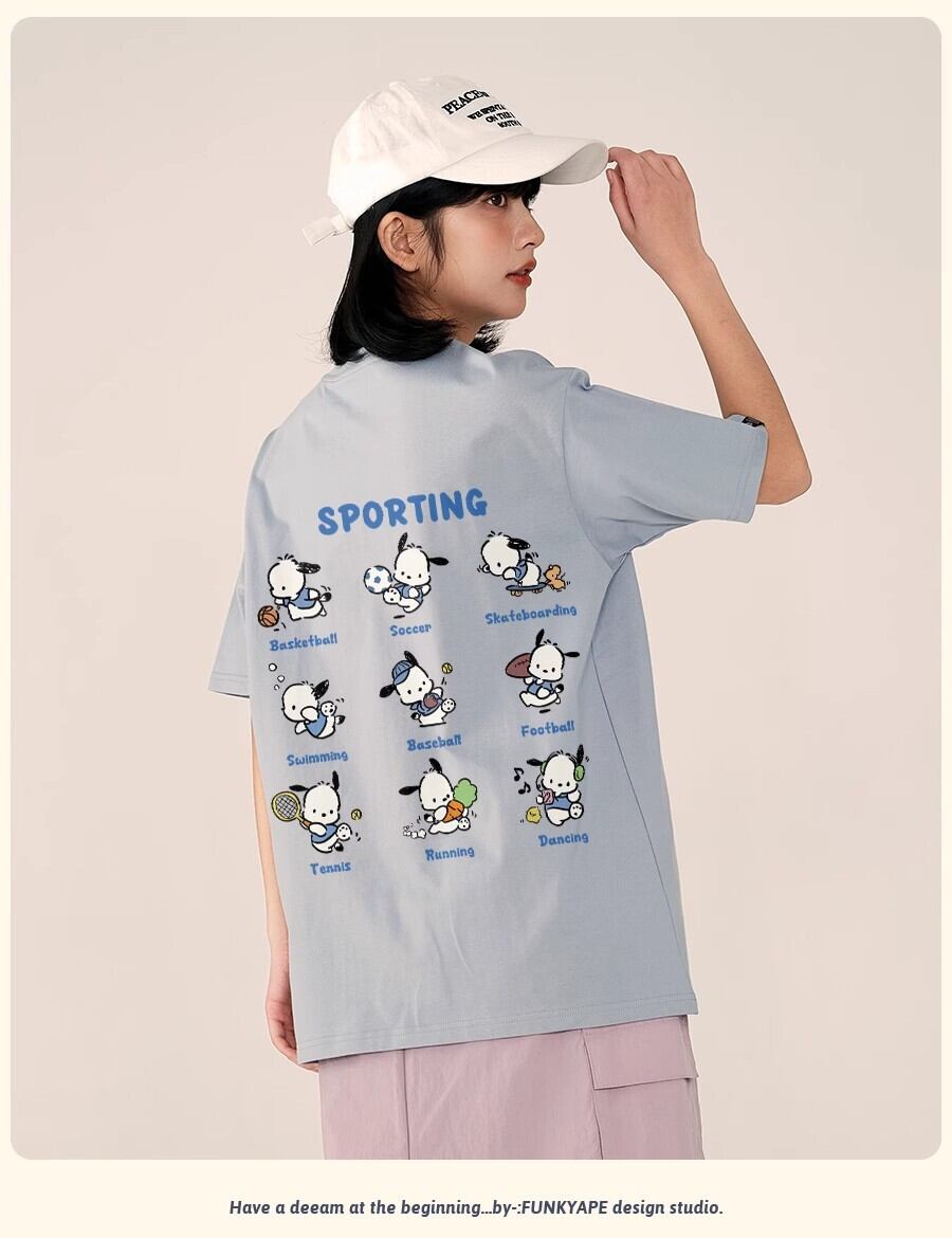 合わせやすい  着心地良い デザイン性抜群 全5色 半袖 Tシャツ F-13158