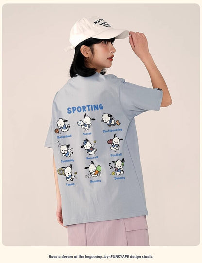 合わせやすい  着心地良い デザイン性抜群 全5色 半袖 Tシャツ F-13158