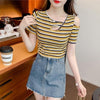 カジュアル   オシャレ度満点 Tシャツ カットソー＜F-3565＞