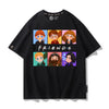 男女兼用 シンプル カジュアル 半袖 Tシャツ F-13397