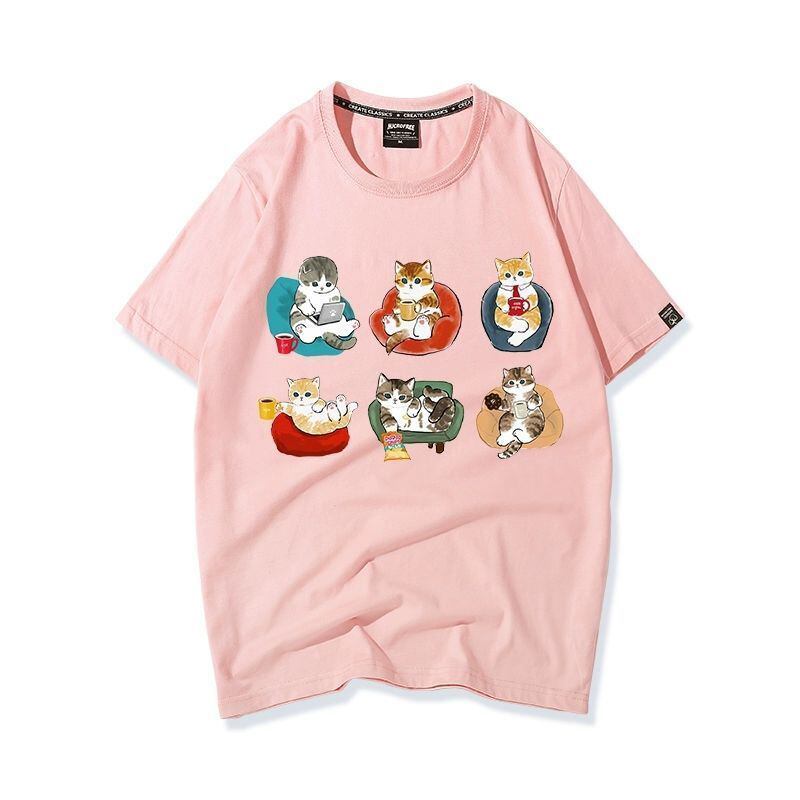 大好評 着心地良い 定番シンプル カジュアル プリント 全8色 半袖TシャツF-9314