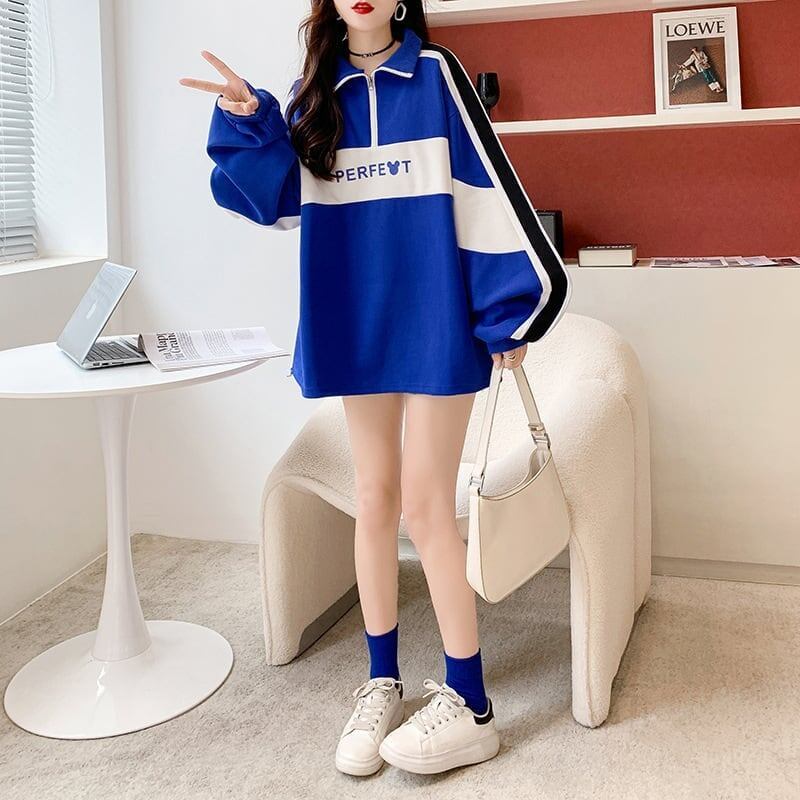可愛いクマちゃん   ロゴプリント配色切り替え