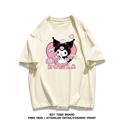 男女兼用 新作 シンプル プリント Tシャツ F-13294