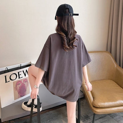 超人気 着心地抜群 オシャレ度満点 プリント全4色 Tシャツ カットソー＜F-8636＞