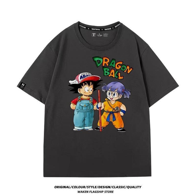 【人気商品再入荷】主役級 カジュアル スタイルアップ効果抜群 キュート ルーズ プリント全6色 半袖TシャツF-11081