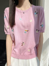 絶対流行 大好評 エレガント 好感度UP カジュアル 全4色 Tシャツ＜F-12054＞