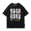 男女兼用 プリント カジュアル Tシャツ F-13432