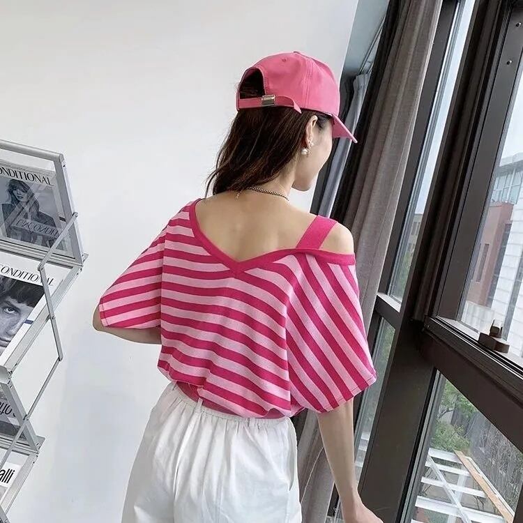 売り切れ必至 大好評 エレガント 好感度UP カジュアル 全4色 Tシャツ＜F-12000＞