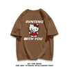 男女兼用 売れ筋 上質 プリント Tシャツ F-13305