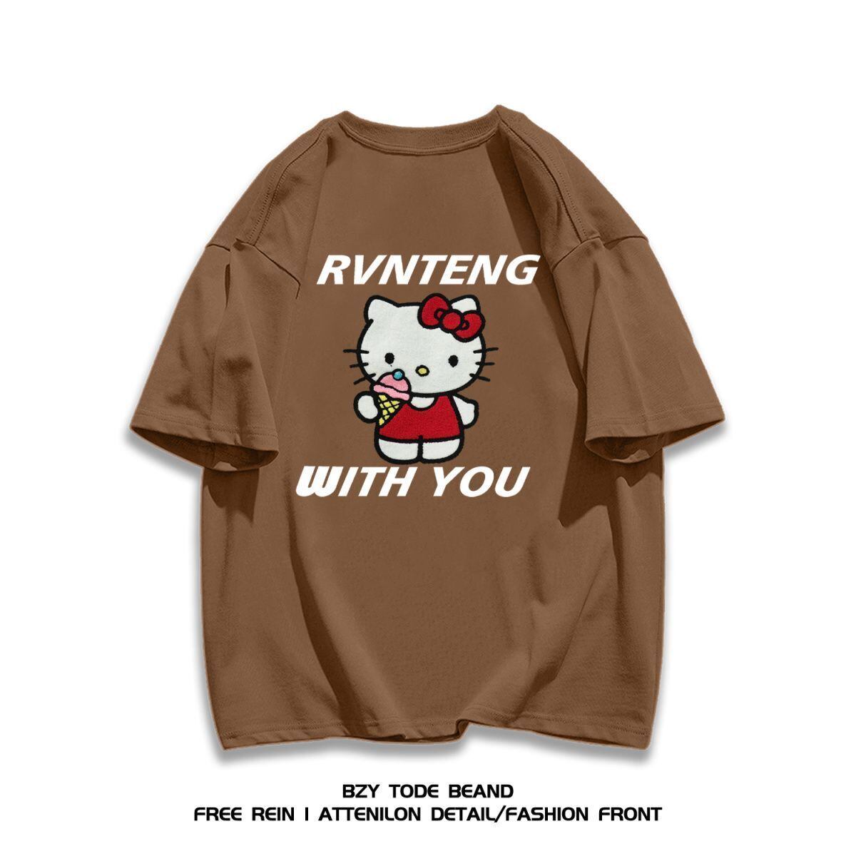 男女兼用 売れ筋 上質 プリント Tシャツ F-13305