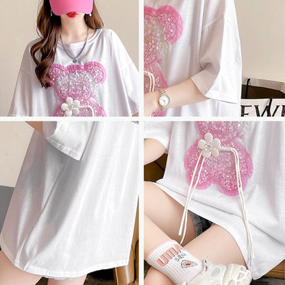 着心地抜群   女性力を高める Tシャツ カットソー＜F-3405＞